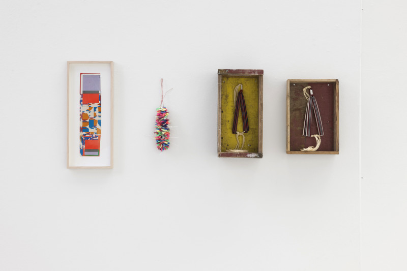 Hartmut Landauer,spirit,objects,geta straps, Getariemen,Alltagsobjekte,everyday objects,art,Kunst